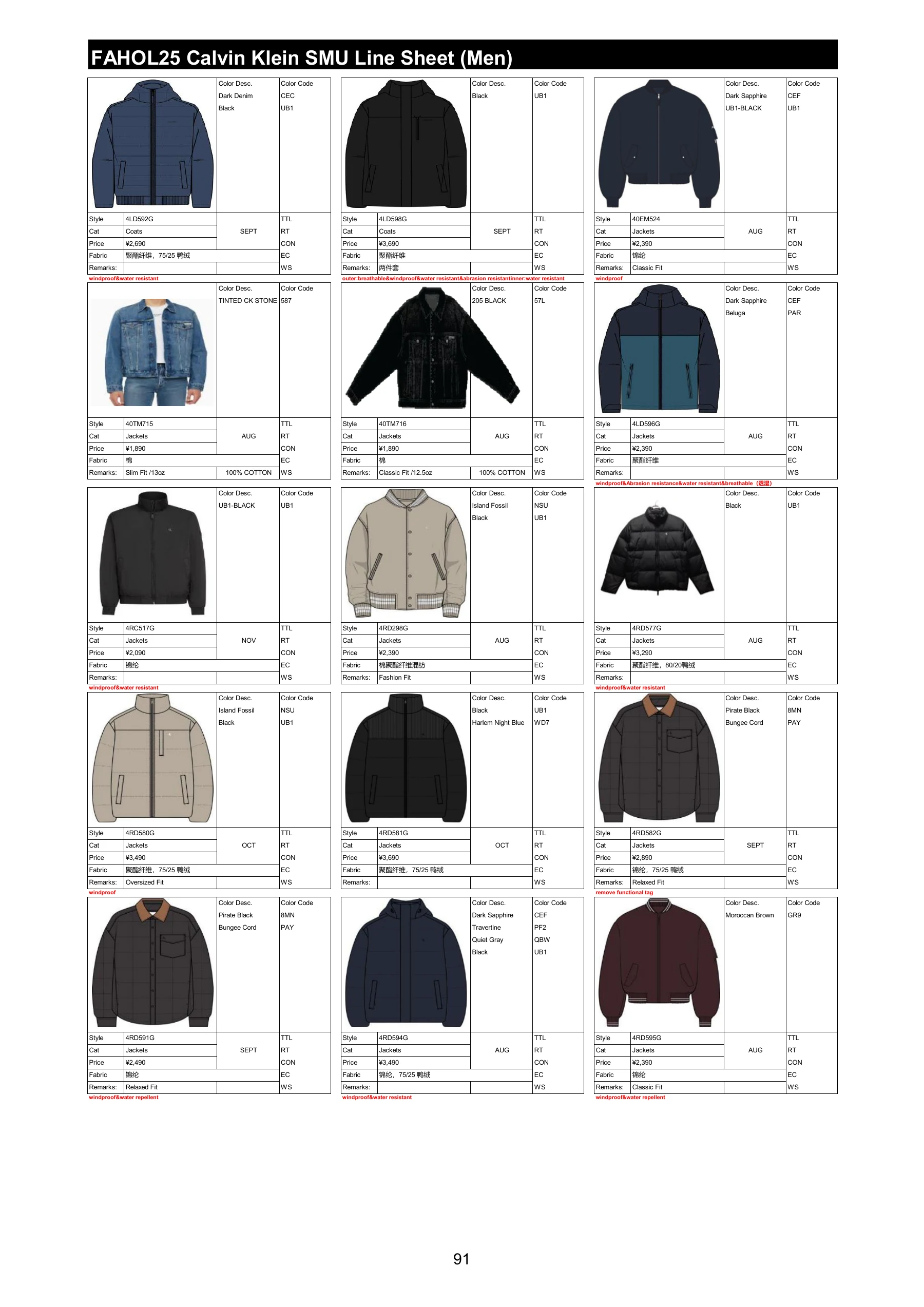 FAHOL25 商品资料，第 93 页